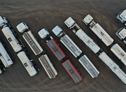 Transporte de mercancías en camión